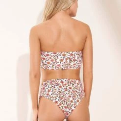 Maaji Wild Flower Veronica High Rise/High Leg Bikini Bottom