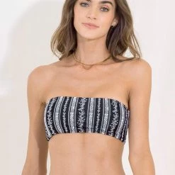 Maaji Victorian Daphne Puff Sleeve Bikini Top Swim