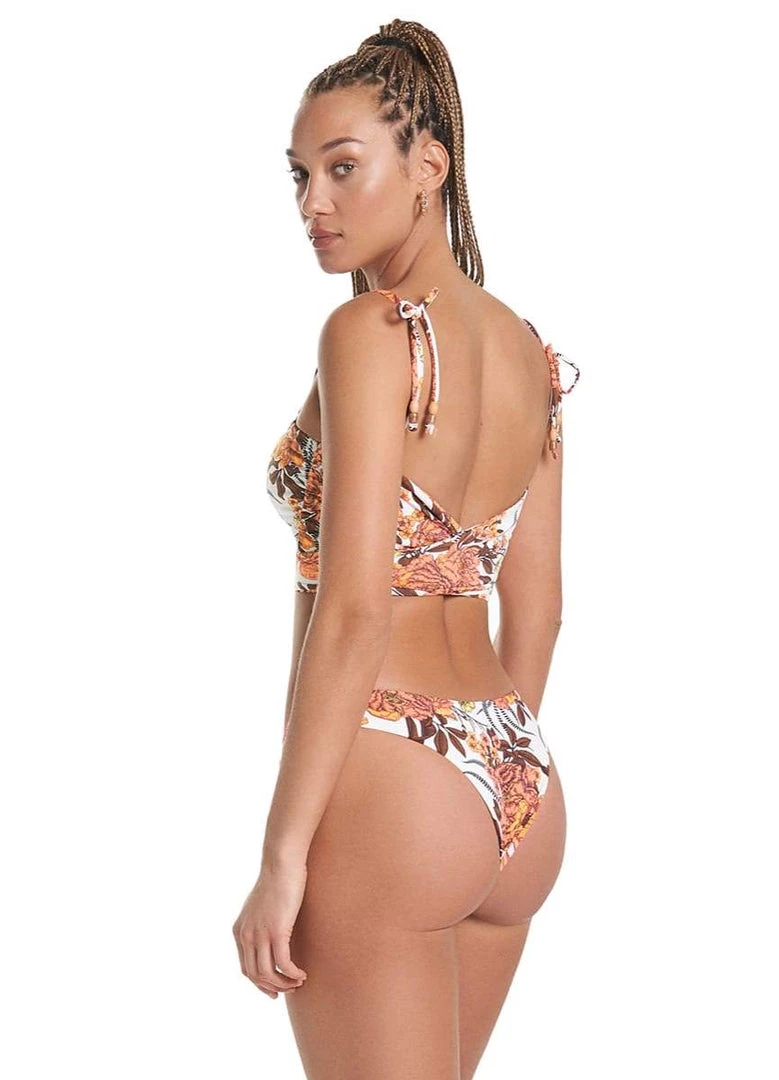 Maaji Cremon Valery Double V Bikini Bottom Swim