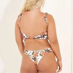 Maaji Cremon Valery Double V Bikini Bottom Swim