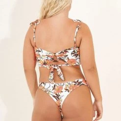 Maaji Cremon Valery Double V Bikini Bottom Swim