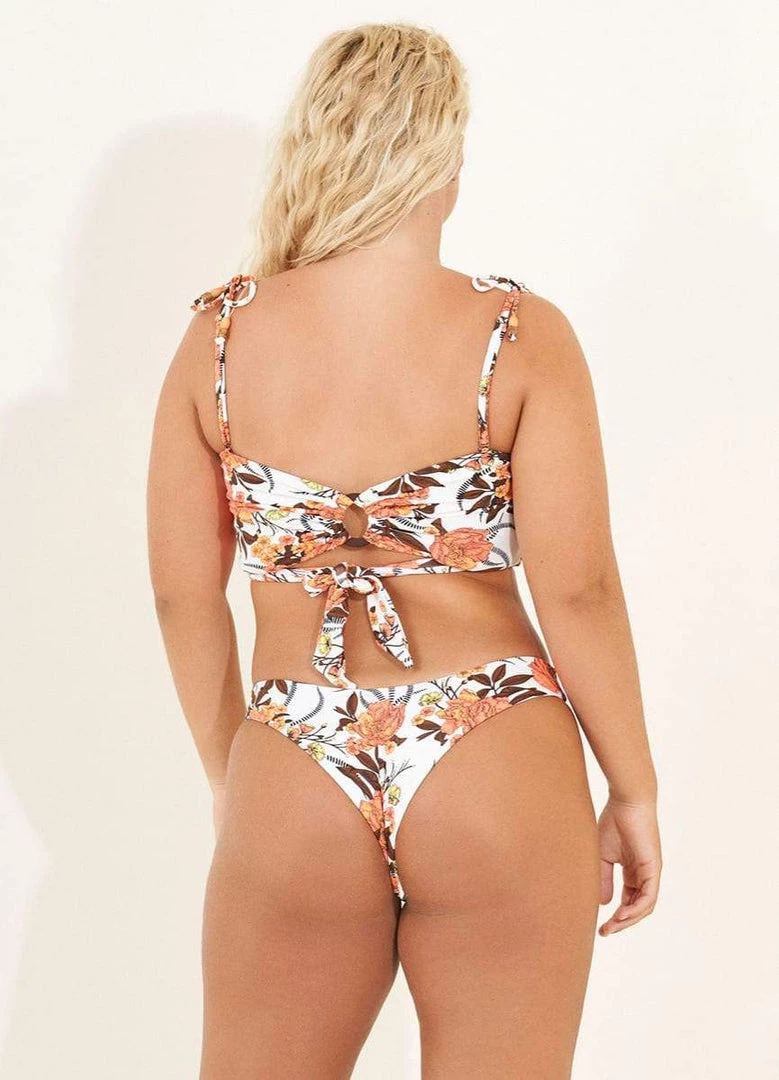 Maaji Cremon Valery Double V Bikini Bottom Swim