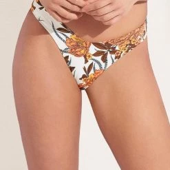 Maaji Cremon Valery Double V Bikini Bottom Swim