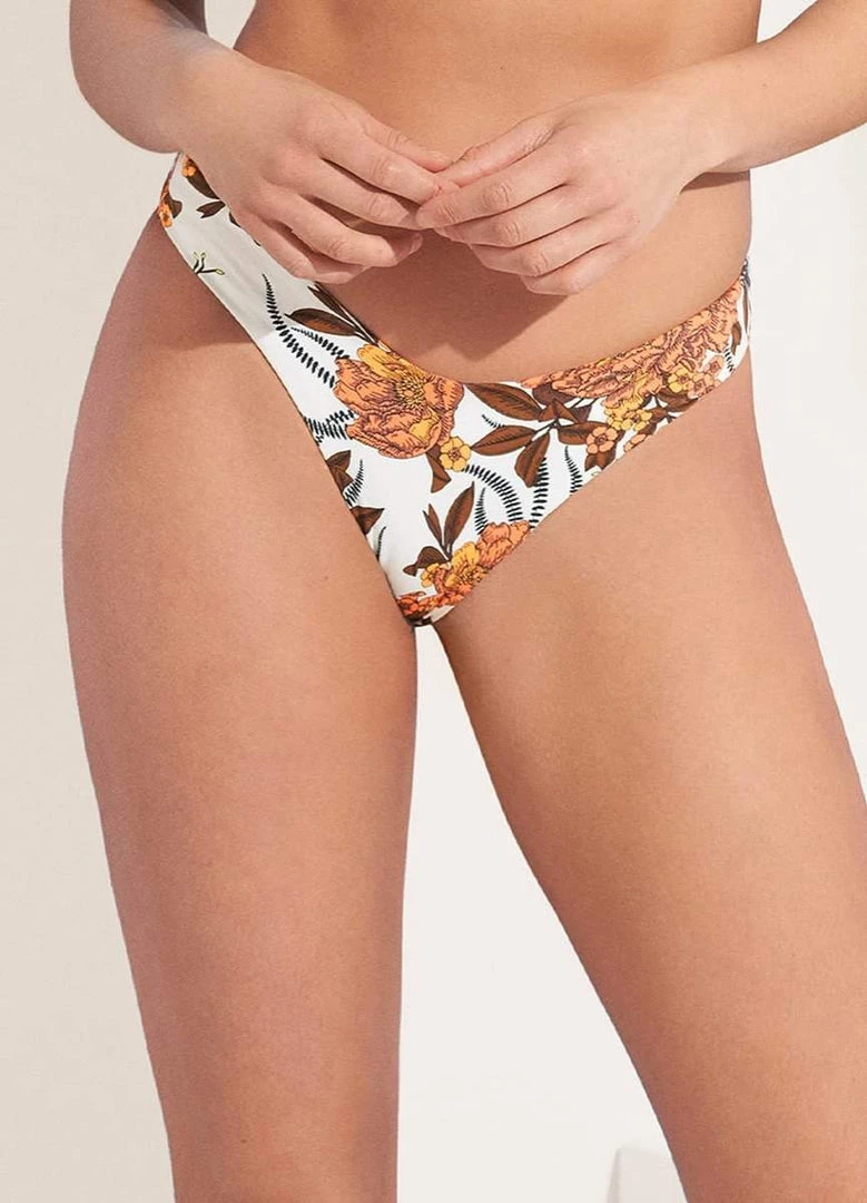 Maaji Cremon Valery Double V Bikini Bottom Swim