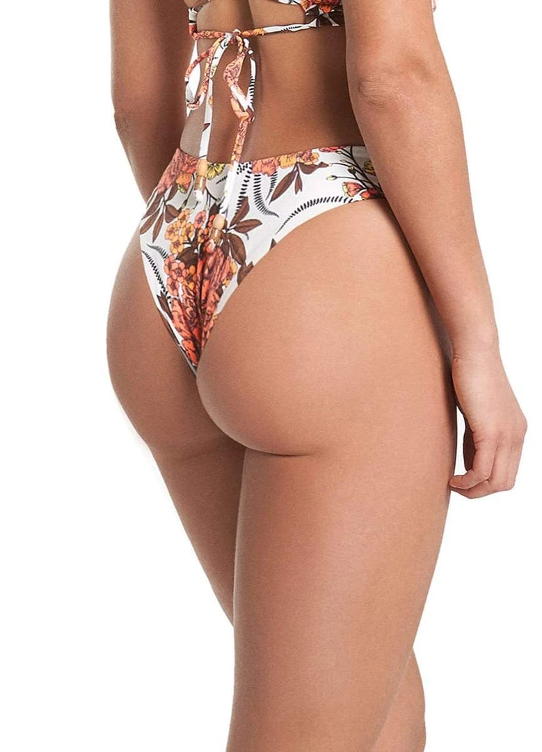 Maaji Cremon Valery Double V Bikini Bottom Swim