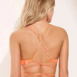 Swim Maaji Swirl Tulip Babydoll High Neck Bikini Top