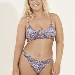 Maaji Persian Rug Ceci Sporty Bralette Bikini Top Swim