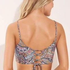 Maaji Persian Rug Ceci Sporty Bralette Bikini Top Swim