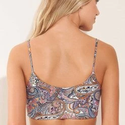 Maaji Persian Rug Ceci Sporty Bralette Bikini Top Swim