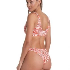 Swim Maaji Begonia Jungle Glee Sporty Bralette Bikini Top