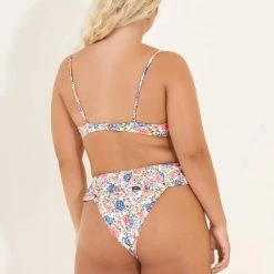 Maaji Grandmas Garden Destiny Ruffle Bikini Bottom