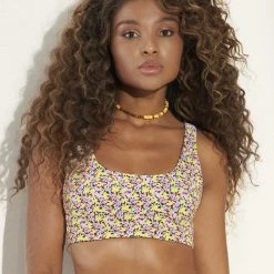 Maaji Summer Snaps Donna Sporty Bralette Bikini Top Swim