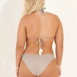 Swim Maaji Vichy Lorraine Sliding Triangle Bikini Top