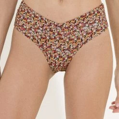 Maaji Calico Jannine Mid Rise Bikini Bottom Swim