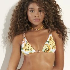 Maaji Kaleidoscope Vibes Brenda Sliding Triangle Bikini Top Swim