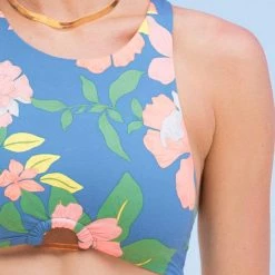 Maaji Star Flower Alice High Neck Bikini Top