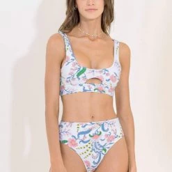 Swim Maaji Bengal Stripe Epica High Rise/High Leg Bikini Bottom