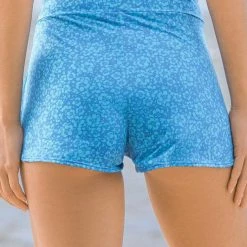 Maaji Blue Pansy Lake Surf Shorts