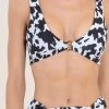 Maaji Spot Butterfly Talia Ring Front Bralette Bikini Top Swim