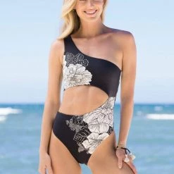 Maaji French Toile Wonderfull Cut Out One Piece Swim