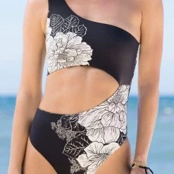 Maaji French Toile Wonderfull Cut Out One Piece Swim