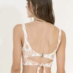 Swim Maaji Bagh Stamp Eloise Long Line Triangle Bikini Top