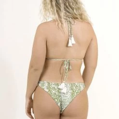 Maaji Snake Estelle Sliding Triangle Bikini Top New