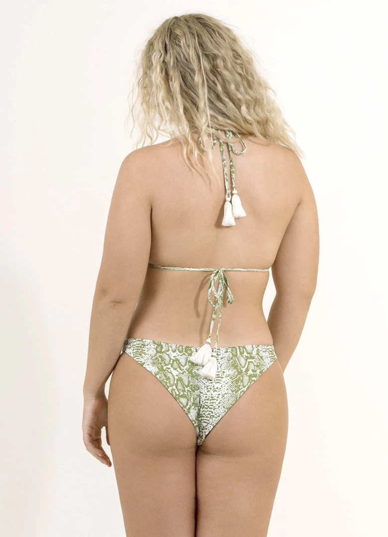 Maaji Snake Flirt Thin Side Bikini Bottom
