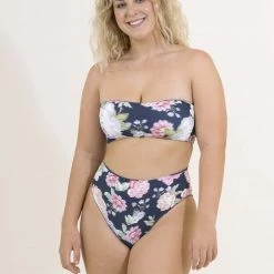 New Maaji Night Jungle Irene U Wire Bandeau Bikini Top