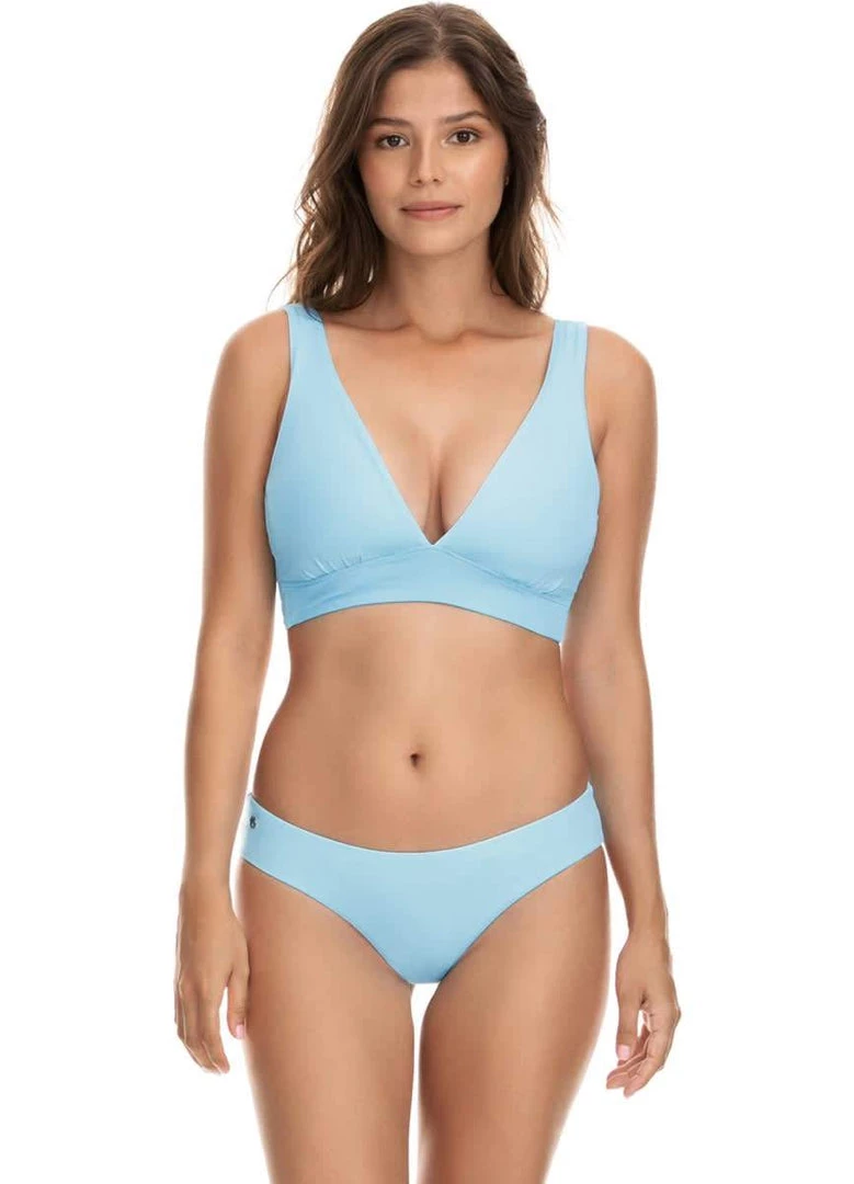 Swim Maaji Sky Blue Allure D Cup Triangle Bikini Top