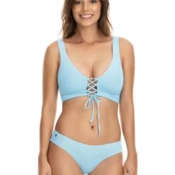 Swim Maaji Sky Blue Allure D Cup Triangle Bikini Top