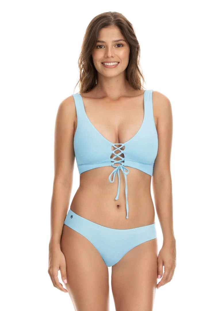 Swim Maaji Sky Blue Allure D Cup Triangle Bikini Top