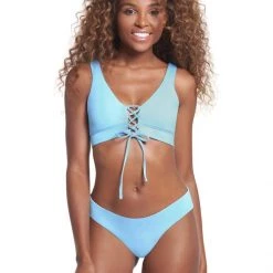 Maaji Sky Blue Sublime Classic Bikini Bottom Swim