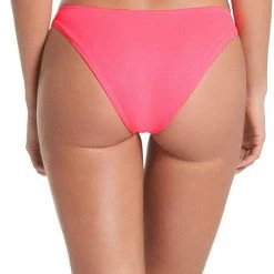 Maaji Fuchsia Dianthus Flirt Thin Side Bikini Bottom Swim