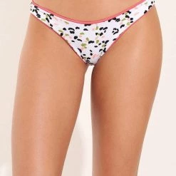 Maaji Lipstick Rose Flirt Thin Side Bikini Bottom
