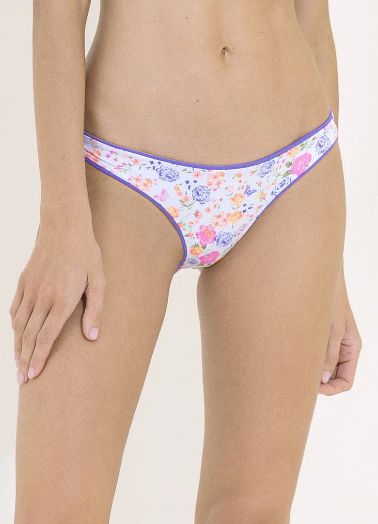 Maaji Periwinkle Flirt Thin Side Bikini Bottom