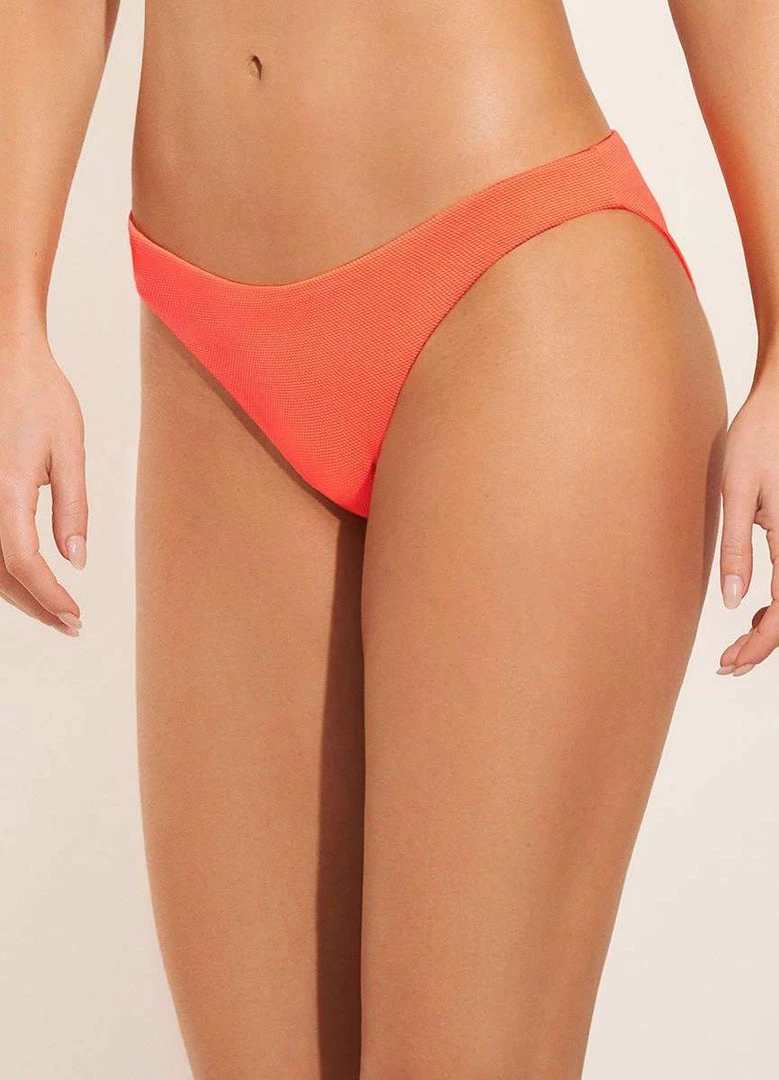 Maaji Orange Poppy Flirt Thin Side Bikini Bottom Swim