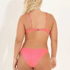 Maaji Lipstick Rose Flirt Thin Side Bikini Bottom