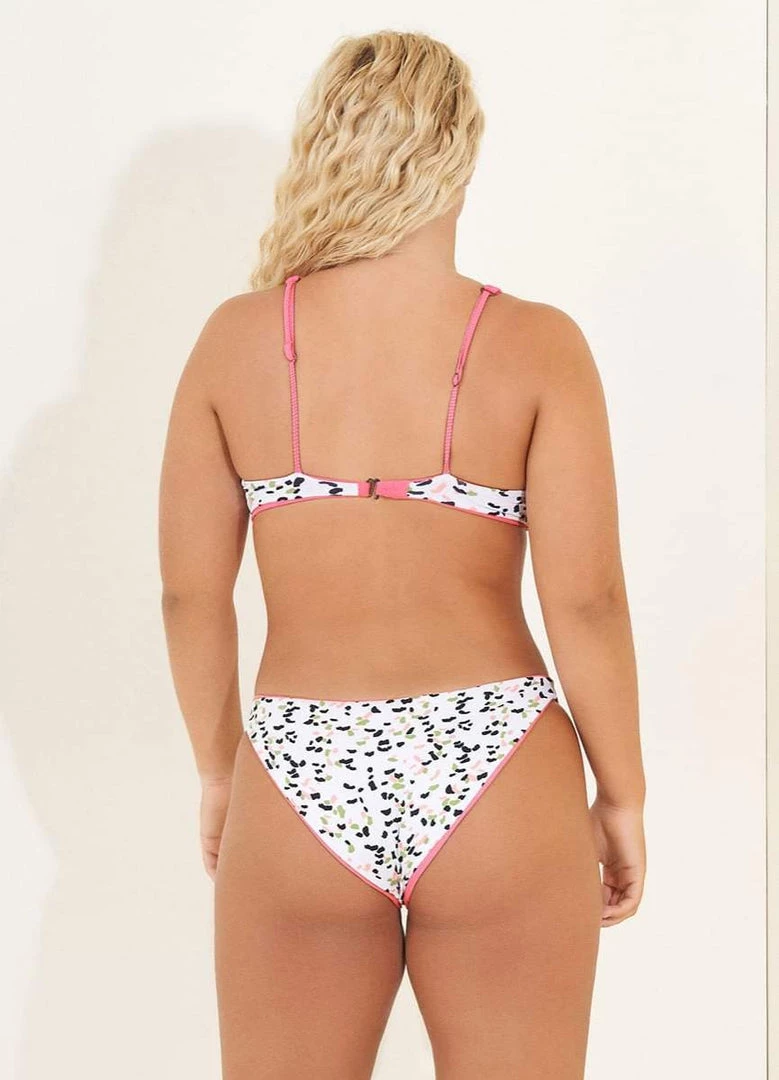 Maaji Lipstick Rose Flirt Thin Side Bikini Bottom