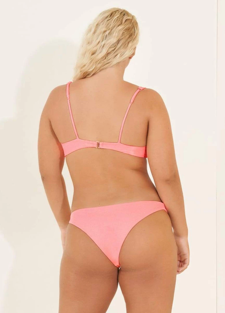 Maaji Coral Peony Victory V Wire Bralette Bikini Top