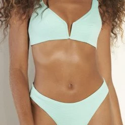 Maaji Sea Glass Victory V Wire Bralette Bikini Top Swim