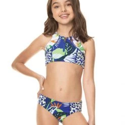 Maaji Blue Lagoon Basket Girls Bikini Set
