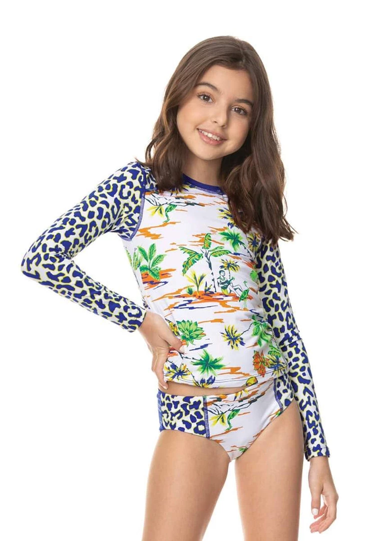 Maaji Ocean Life Moonstar Girls Rashguard Set
