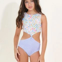 Maaji Backyard Twist Girls One Piece