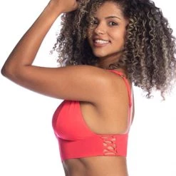 Swim Maaji Mango Jukey Long Line Triangle D Cup Bikini Top