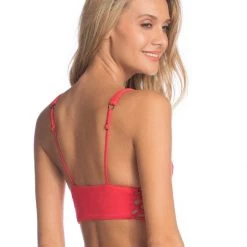 Maaji Mango Jukey Long Line Triangle Bikini Top