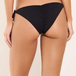 Maaji Black Orchid Sunny Tie Side Bikini Bottom