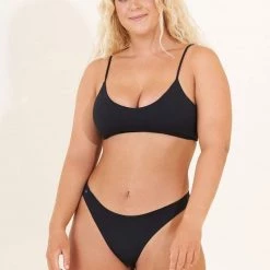 Swim Maaji Black Orchid Sublimity Classic Bikini Bottom