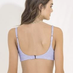 Swim Maaji Lavander Lanai Sporty Bralette Bikini Top