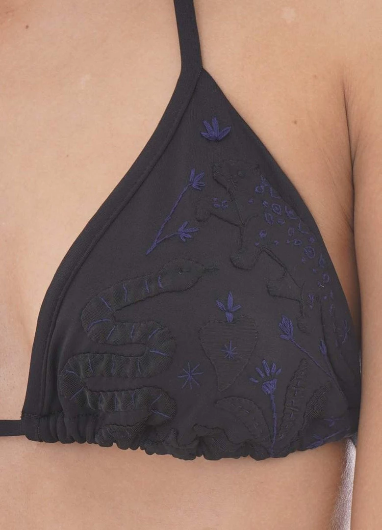 Swim Maaji Jaguarete Balmy Sliding Triangle Bikini Top